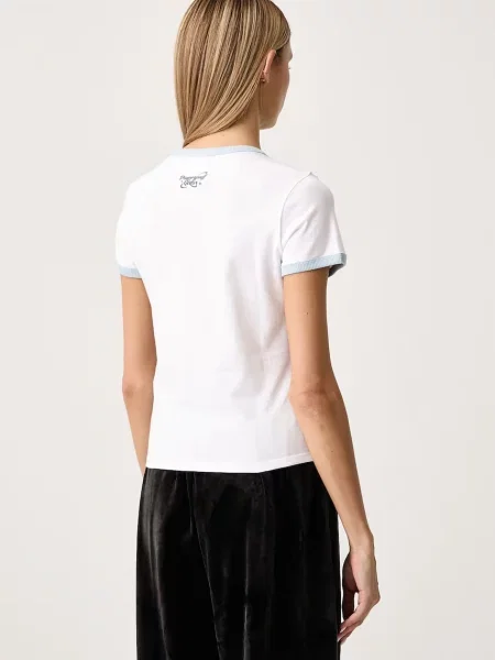 Puma T-shirt damski z X POWER PUFF GIRLS biała