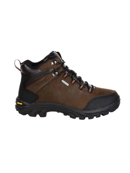 Buty Trekkingowe Skórzane Burrell czarne