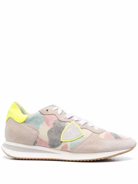 Sneakerși Philippe Model Paris cu imagine cu model camuflaj