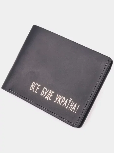 Grande Pelle Гаманець Шкіра чорний