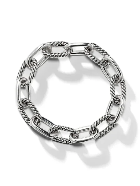Brăţară David Yurman argintiu