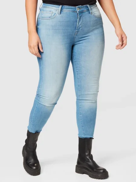 ONLY Carmakoma Jeans MAYA denim albastru