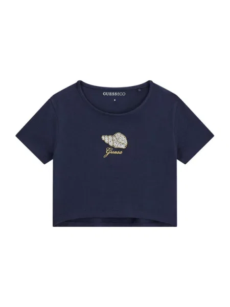 Guess Tricou Bleumarin