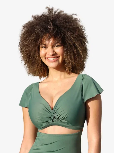 SugarShape Sutien costum de baie Mambo' verde
