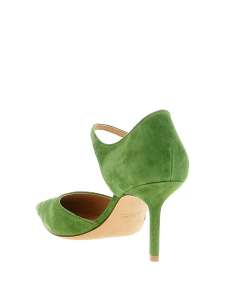 Pantofi cu toc Francesco Russo verde