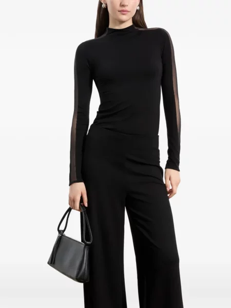 Top Marcella plasă negru