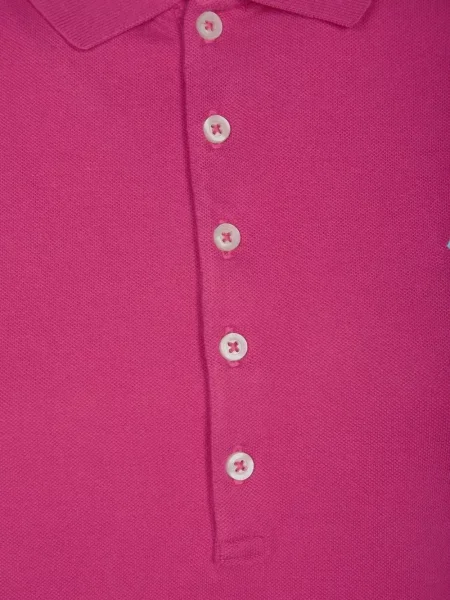 Поло тениска Polo Ralph Lauren бродирана розово