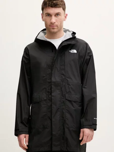 The North Face jachetă pentru bărbați Packable Shell Parka negru