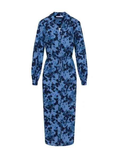 Quiosque Rochie tip bluză albastru