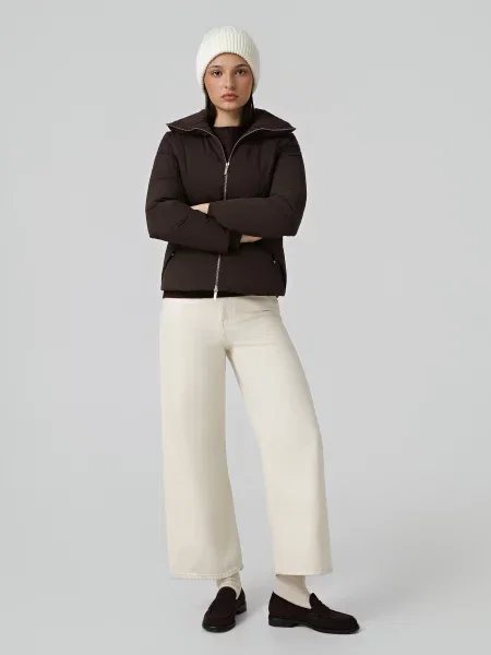 Пуховик Armani Exchange коричневый