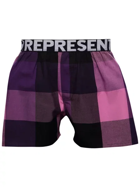 Pantaloni scurți Represent clasici negru