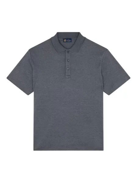 Polo Paul & Shark de mătase gri