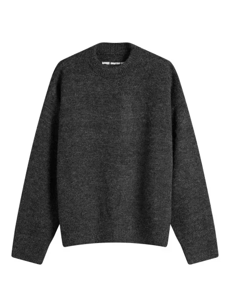 Dzianinowy sweter Mki szary