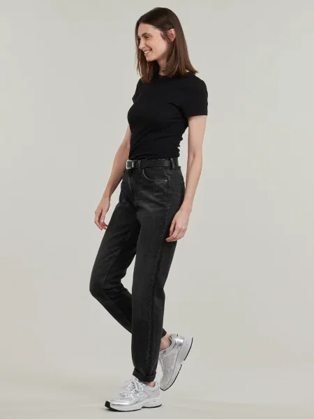 Blugi conici Pepe Jeans negru