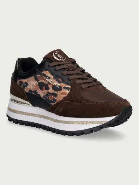 Just Cavalli sneakers boty hnědé
