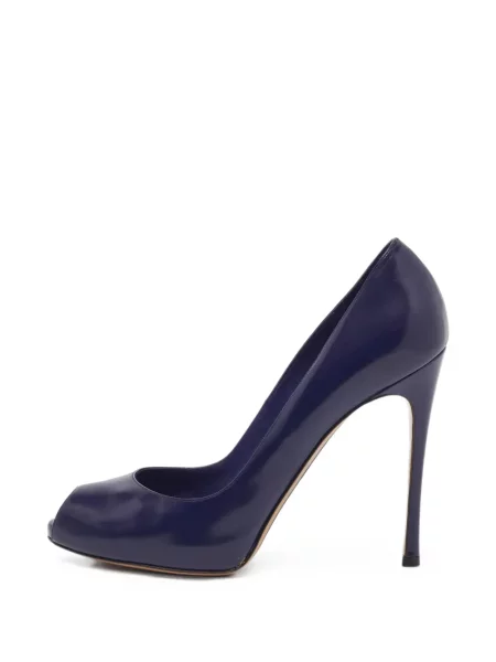 Pantofi cu toc Gianvito Rossi albastru