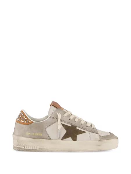 Sneakerși Golden Goose din piele cu tepi