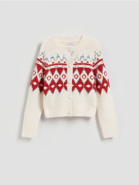 Reserved Джемпер із візерунком червоний