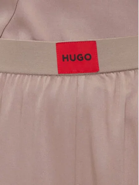 HUGO Kratke hlače pižama Red Label Lace_Short bež