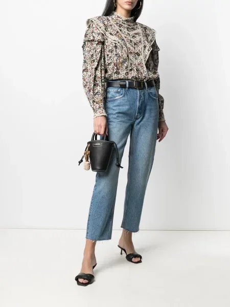 Περικομμένο τζιν Boyish Jeans μπλε