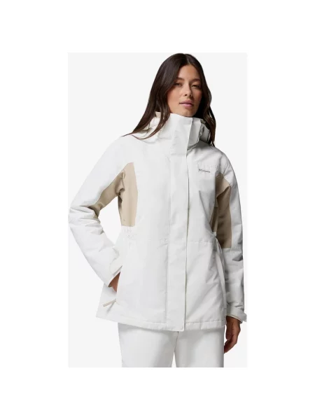 Kurtka z kapturem Columbia Bugaboo IV Fleece Interchange XS biały