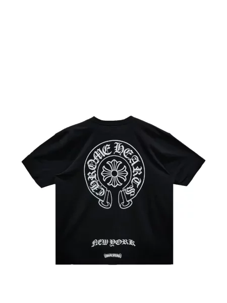 Majica Chrome Hearts s uzorkom srca crna