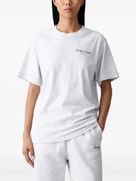 Tricou Sporty & Rich gri