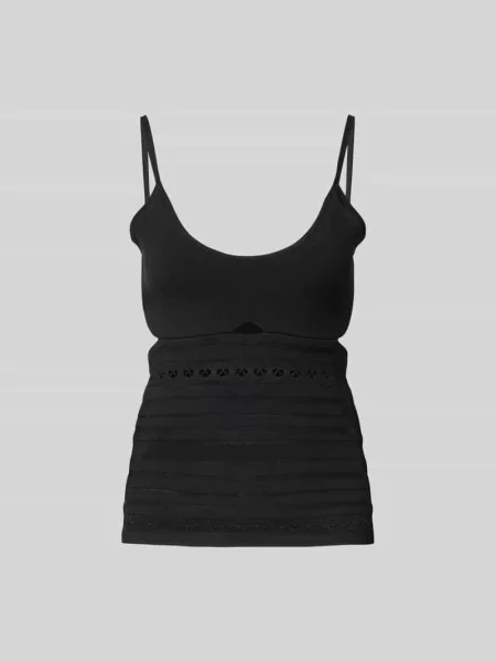 Top Victoria Beckham czarny