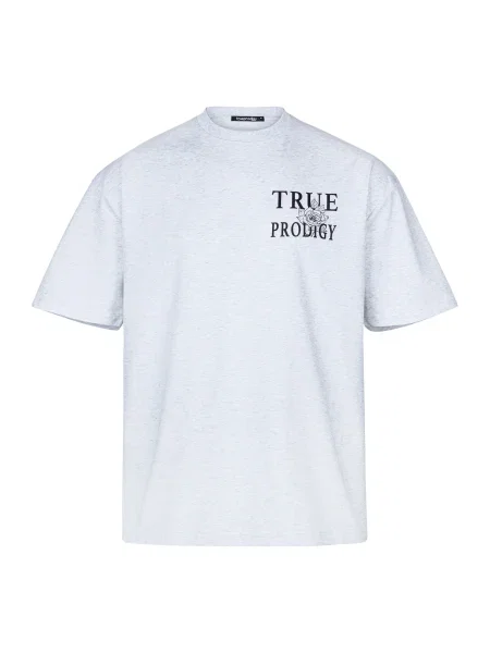 Trueprodigy Tricou Alex gri amestecat negru