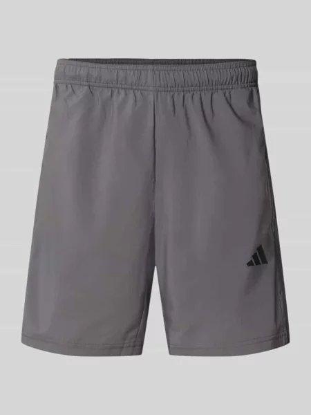 Szorty sportowe o kroju regular fit z nadrukiem z logo model WE BAS SH' Adidas Training