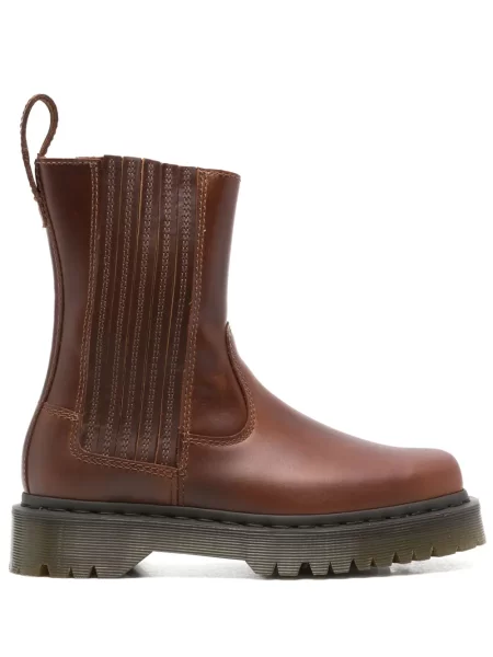 Cizme scurte Dr. Martens maro