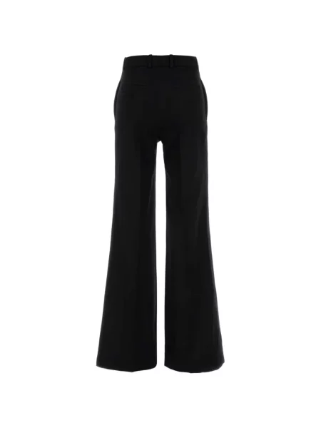 Pantaloni Chloé evazate negru
