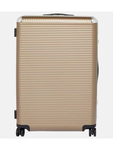 Kožni koferić Fpm Milano smeđa