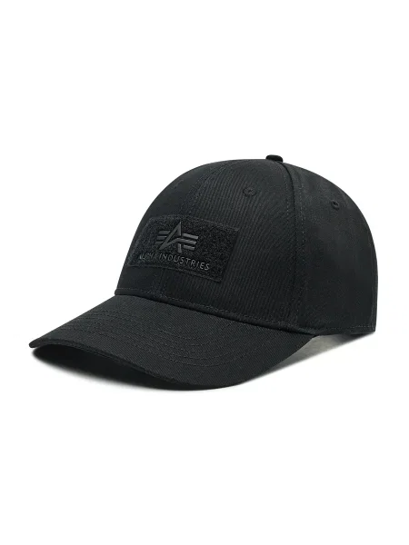 Baseball sapka Alpha Industries Vlc Black 03 fekete