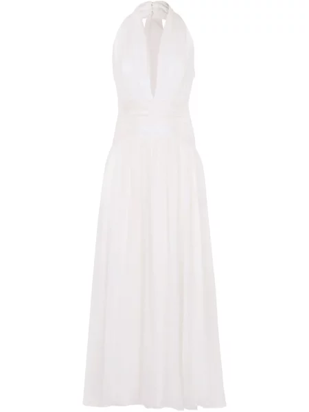 Maksi sukienka maxi Nicholas garniturowa biała