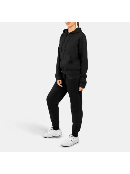 Reebok bluza z kapturem z ćwiekami i logo unisex Black Size: czarna