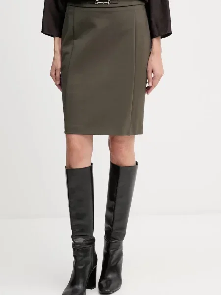 Joseph Ribkoff fustă mini drept verde