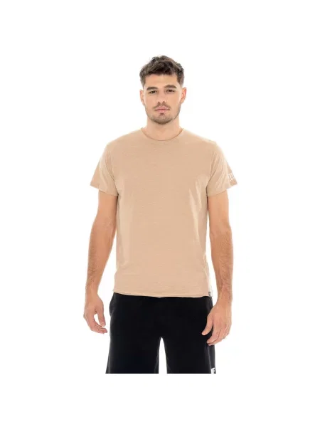 Scurt tricou Leone 1947 cu mâneci scurte galben