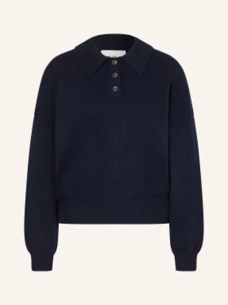 Lisa Yang Sweter Z Kaszmiru blau granatowy