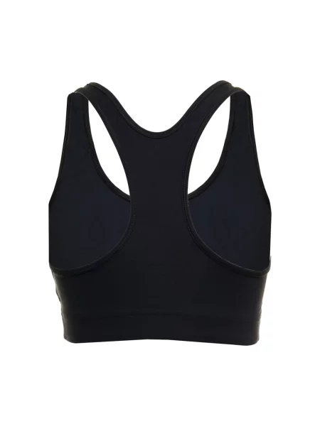 Top sportowy Jil Sander z logo czarny
