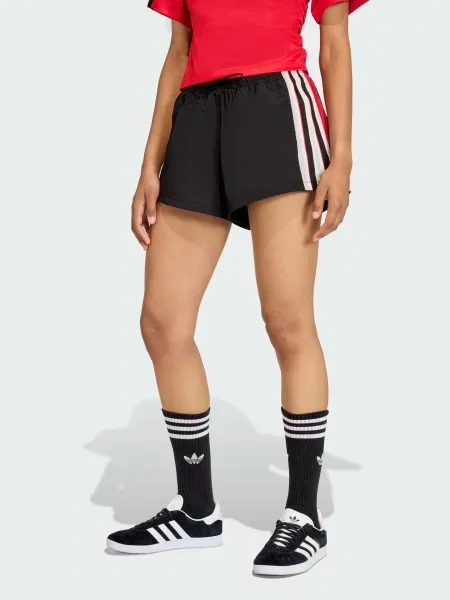 Повсякденні шорти adidas комбінований верх чорний