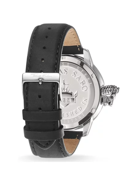 Zegarek Thomas Sabo skórzany czarny