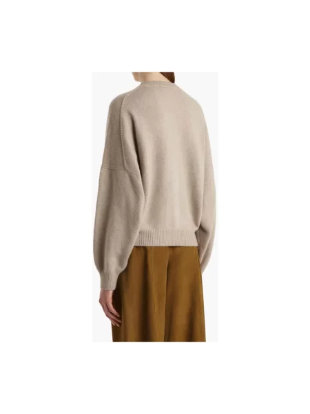 Sweter Khaite z kaszmiru beżowy