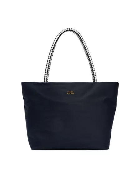 TOMMY HILFIGER Shopper táska MARINA tengerészkék
