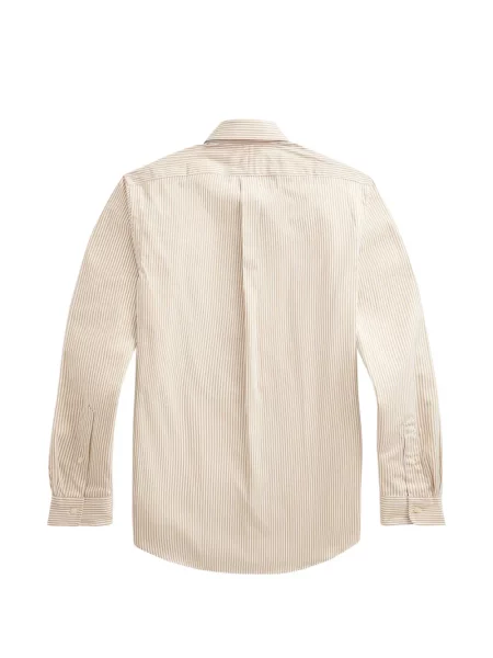 Tricou polo Polo Ralph Lauren cu glugă cu blană cu broderie roșu