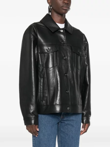 Geanta de piele Anine Bing negru