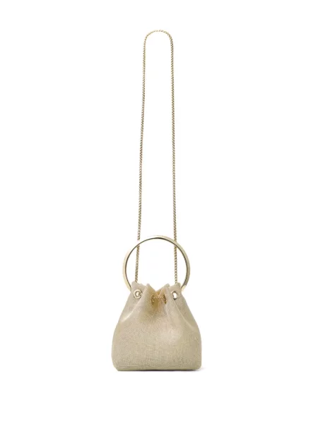 Bucket kabelka Jimmy Choo zlatá