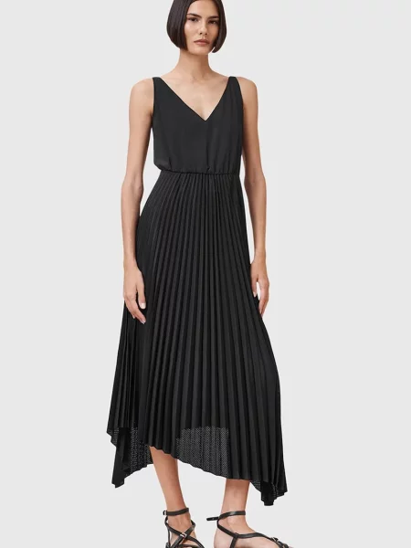 AllSaints rochie si pulover LEIA negru