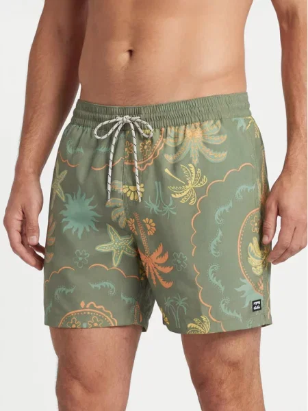 Billabong Плувни шорти зелен