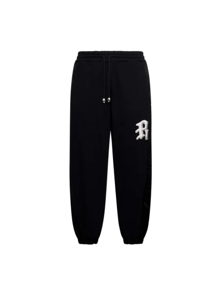 Joggery John Richmond z autografem czarne
